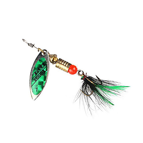 

4 pcs Fishing Lures Spoons Sinking Bass Trout Pike Sea Fishing Bait Casting Spinning Metal / Jigging Fishing / Freshwater Fishing / Bass Fishing / Lure Fishing / General Fishing