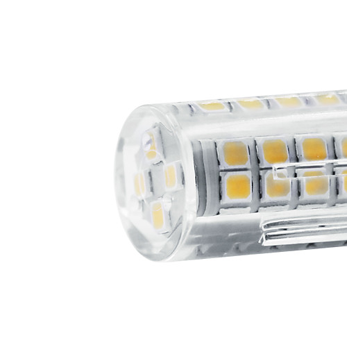 фото Loende 10 шт. 6 w led лампы типа корн двухштырьковые led лампы 700 lm g9 t 64 светодиодные бусины smd 2835 диммируемая тёплый белый белый 110-130 v 200-240 v Lightinthebox