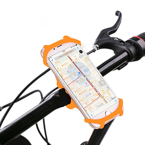 фото Крепление для телефона на велосипед поворот на 360° для шоссейный велосипед горный велосипед складной велосипед силикон iphone x iphone xs iphone xr велоспорт черный оранжевый зеленый Lightinthebox