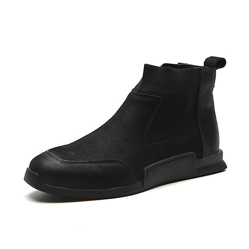 

Муж. Зимние сапоги Наппа Leather Зима Спортивные / На каждый день Ботинки Сохраняет тепло Ботинки Черный / Черный / Красный
