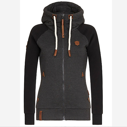 

Women's Basic Hoodie - Solid Colored Black S