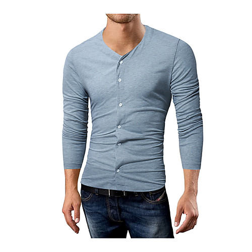 

Men's Daily Shirt - Solid Colored Black