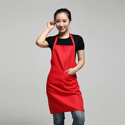 

Kitchen Cleaning Supplies Polyester / Linen Blend Apron Anti-Dust Lovely Creative Kitchen Gadget 1pc