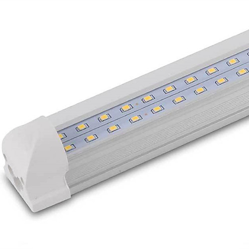 

t8led двухрядный интегрированный супер яркий светодиодный люминесцентная лампа 1.2 м 48 Вт люминесцентная лампа