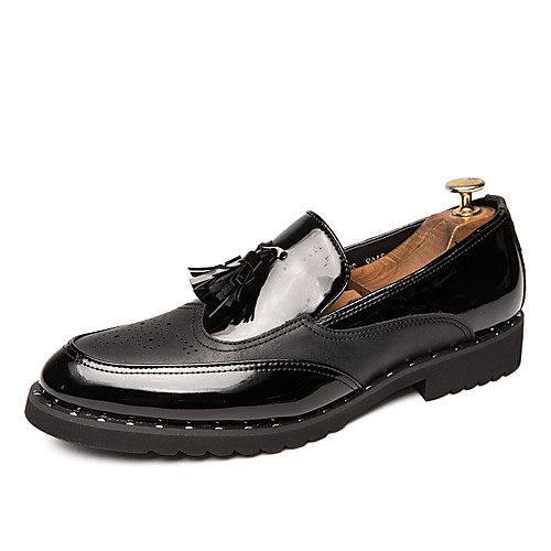 

Men's Leather Shoes PU Summer Oxfords Black / Gold / Silver