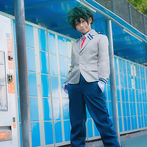 фото Вдохновлен косплей midoriya izuku аниме косплэй костюмы японский косплей костюмы пальто / блузка / брюки назначение жен. / бабочка Lightinthebox