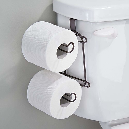 

держатель для туалетной бумаги многослойный / многофункциональный традиционный металл 1шт - ванная комната с двойной стенкой