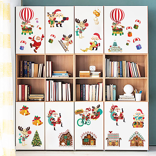 фото Декоративные наклейки на стены - наклейки для животных / праздник стены стикеры животные / рождество гостиная / спальня / кухня Lightinthebox