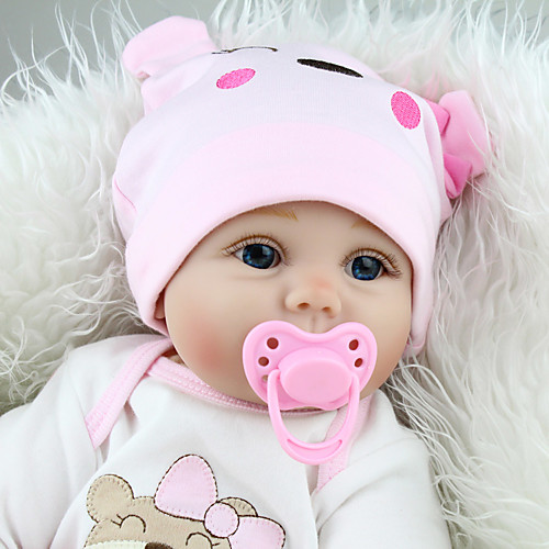 

NPK DOLL NPK DOLL Reborn Doll Girl Doll Baby Girl Reborn Toddler Doll Reborn Baby Doll 22 inch Newborn lifelike Gift Kid's Unisex Toy Gift / Kids