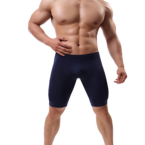 

Men's Running Shorts Athletic Shorts Workout Shorts Seamless Sports Winter Shorts Fitness Breathable Quick Dry Soft Solid Colored Fashion Light Red Blue White Black Gray / Stretchy