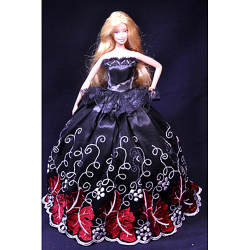 

Doll Dress Party / Evening for Barbie Doll Sequin Polyester Handmade Toy for Girl's Birthday Gifts / Kids