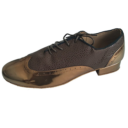 

Жен. Танцевальная обувь Полиуретан Обувь для модерна На каблуках Толстая каблук Бронзовый
