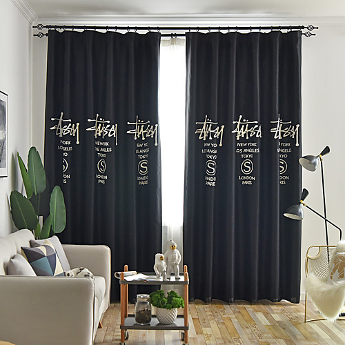 

две панели американский кантри стиль имитация конопли вышивка плотные шторы гостиная спальня столовая занавес