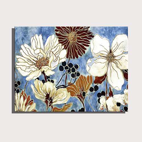 

Print Rolled Canvas Prints Stretched Canvas Prints - Abstract Floral / Botanical Modern Art Prints