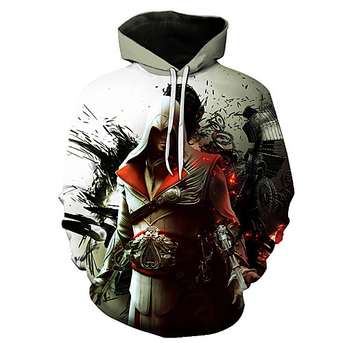 

Men's Hoodie 3D / Character / Tribal Hooded Party / Casual Club Rainbow US32 / UK32 / EU40 US34 / UK34 / EU42 US36 / UK36 / EU44 US38 / UK38 / EU46 US40 / UK40 / EU48