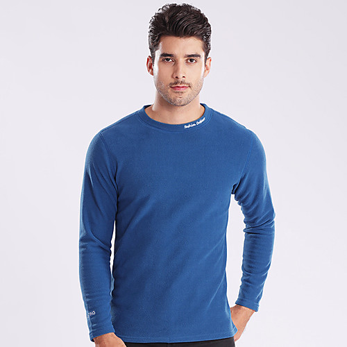 

Men's Hiking Tee shirt Long Sleeve Outdoor Breathable Quick Dry Sweat-wicking Comfortable Tee / T-shirt Autumn / Fall Winter POLY Black Royal Blue Red Camping / Hiking / Caving Traveling
