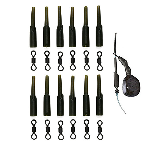 

24 pcs Swivel Stainless Steel Copper Freshwater Fishing Carp Fishing