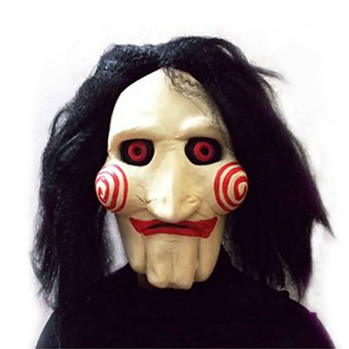 

хэллоуин карнавальные принадлежности / пила / производительность пила латексная маска для головы парик