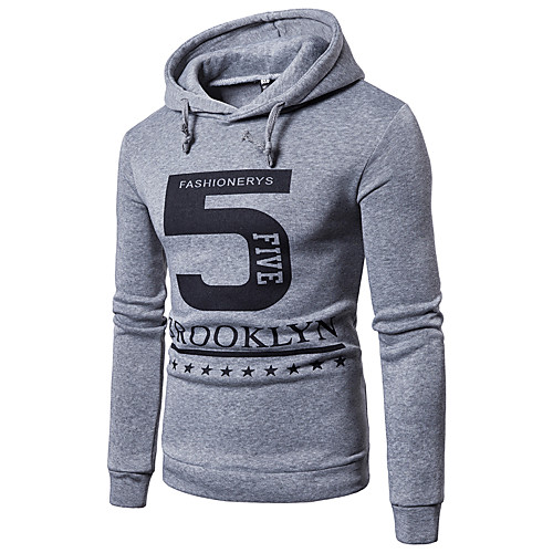 

Men's Basic Hoodie - Solid Colored Black US32 / UK32 / EU40