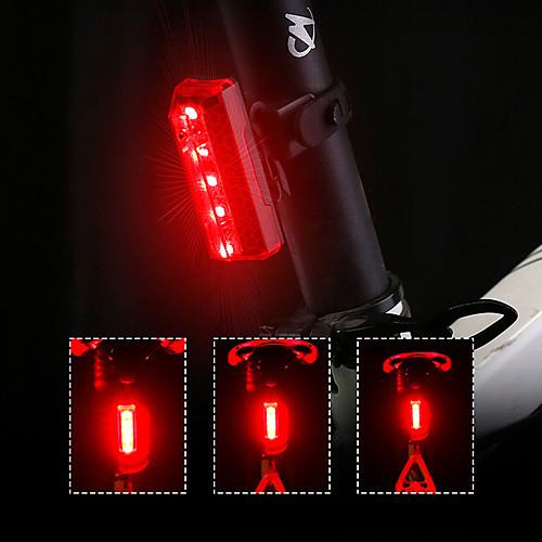 

Светодиодная лампа Велосипедные фары задние фонари LED Горные велосипеды Велоспорт Велоспорт Быстросъемный Градиент цвета Литий-полимерная 70 lm Перезаряжаемая батарея Красный Велосипедный спорт