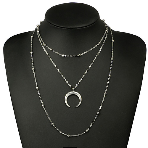 

Women's Necklace Friends European Romantic Casual / Sporty Sweet Chrome Gold 54 cm Necklace Jewelry 1pc For Street Festival