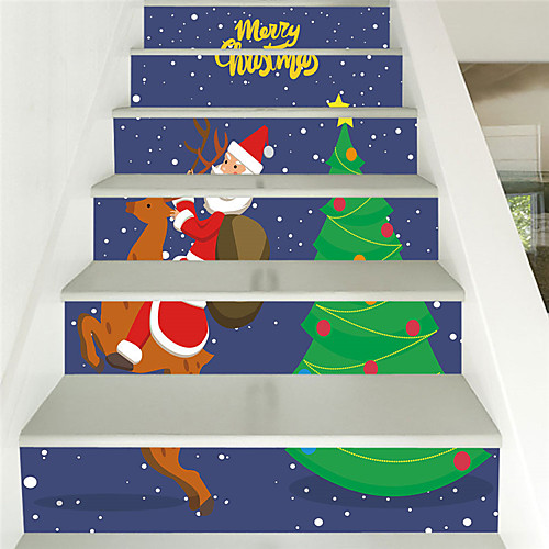 

новогодняя елка лось лестницы украшения интерьера стены самолета стены и рождественские украшения (100 18 6 штук)