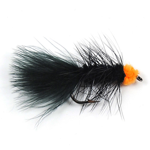 

10 pcs Flies Flies Sinking Bass Trout Pike Fly Fishing Metal