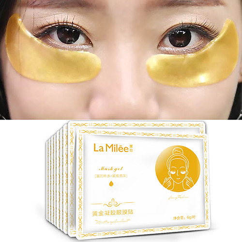 

20pairs lamilee gold aquagel коллаген спящая маска для глаз нестареющая маска глазные пятна темные круги лица уход за кожей отбеливание