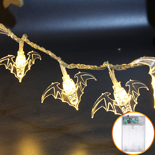 

хэллоуин летучая мышь украшения водонепроницаемый свет шнуры призрак фестиваль украшения комнаты фонарь