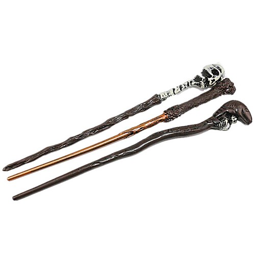 

1pcs Halloween Cosplay magic wand props stage accessories ornaments for children magic wand cane scepter