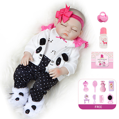 

Reborn Doll Baby Girl 20 inch Full Body Silicone - Kids / Teen Kid's Unisex Toy Gift
