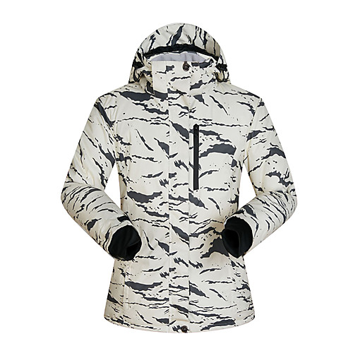 фото Муж. лыжная куртка водонепроницаемость сохраняет тепло с защитой от ветра отдых и туризм зимние виды спорта полиэфир терилен жакет верхняя часть одежда для катания на лыжах Lightinthebox