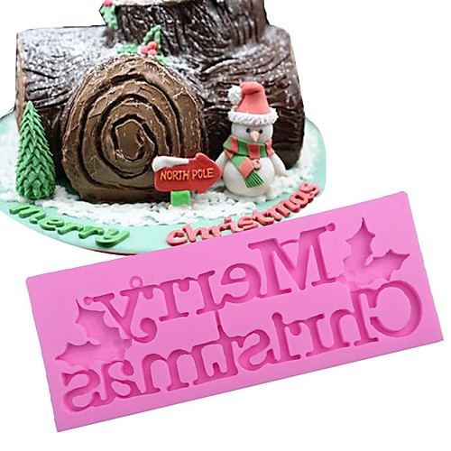 

1 шт. С рождеством христовым формы пищевой силиконовый шоколадный торт силиконовые формы торт помадка торт украшение инструмент