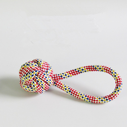 

Teeth Cleaning Toy Dog Toy Pet Toy Rope Rubber Gift
