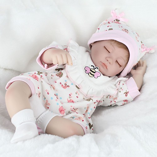 

NPK DOLL Reborn Doll Reborn Toddler Doll Baby Boy Baby Girl 22 inch Safety Gift Cute Kid's Unisex / Girls' Toy Gift
