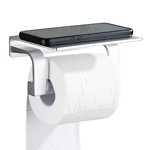 

Держатель для туалетной бумаги Новый дизайн / Cool Modern Алюминий / Нержавеющая сталь 1шт На стену
