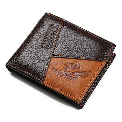 

Men's Nappa Leather / Cowhide Wallet Person Light Coffee / Dark Coffee / Coffee