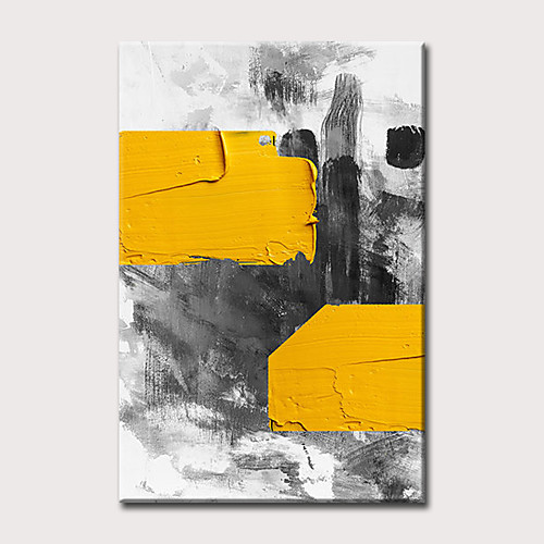 

Oil Painting Hand Painted - Abstract Modern Rolled Canvas