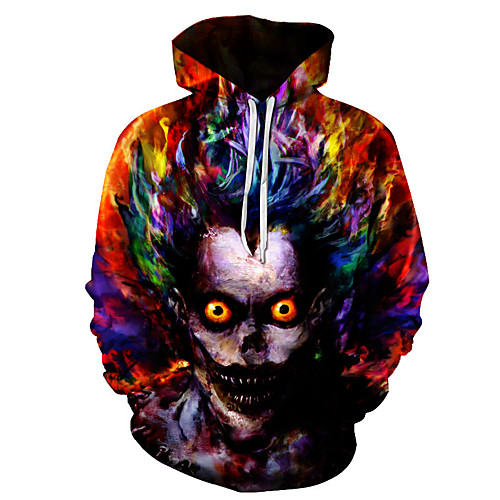 

Men's / Women's Work / Casual Hoodie - 3D Rainbow S
