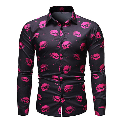 

Men's Daily Shirt - Skull Black