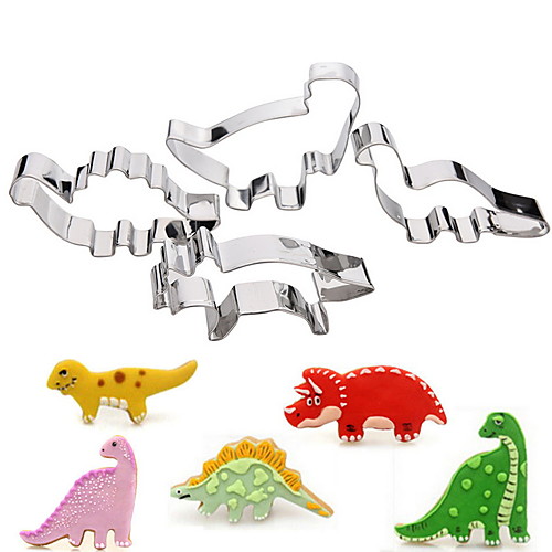 

4pcs Stainless Steel Creative New Design Kitchen Animal Dessert Tools Bakeware tools