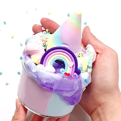 

1 pcs Slime Plasticine Squishy Toy Novelty Stress and Anxiety Relief Magnetic Putty Kid's Adults DIY Toys Party Favors & Gifts