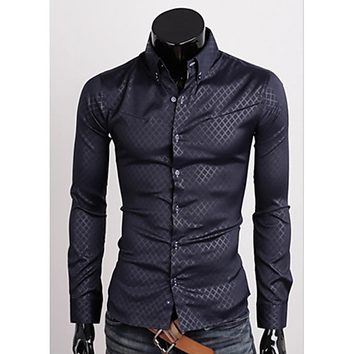 

Men's Daily Shirt - Solid Colored Black