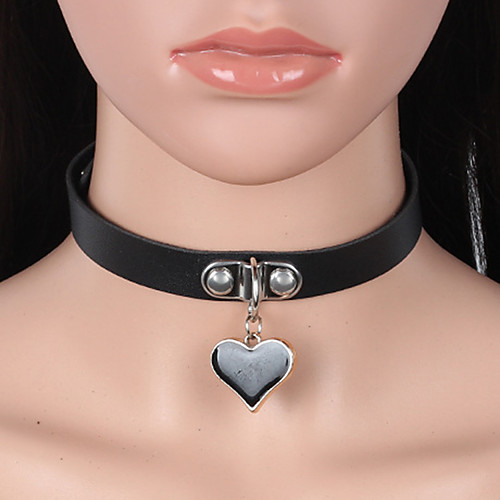 

Lolita Choker Necklace Gothic Steampunk Halloween PU (Polyurethane) Necklace Masquerade For Masquerade Holiday Halloween Carnival Women's Costume Jewelry