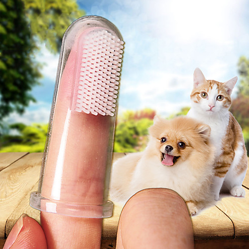 

Собаки Коты Щетки Полный силикон для тела Dog Clean Supply Мягкий Животные Товары для ухода за животными Прозрачный 10 в комплекте