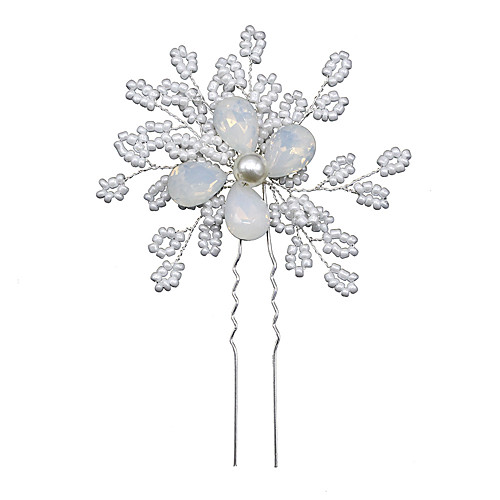 

Сплав с Жемчужная отделка / Crystal / Rhinestone / Цветы 1 шт. Свадьба Заставка