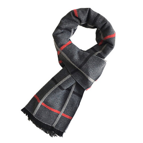 

Men's Basic Rectangle Scarf - Print