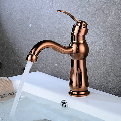 

Bathroom Sink Faucet - Widespread Electroplated Free Standing Single Handle One HoleBath Taps