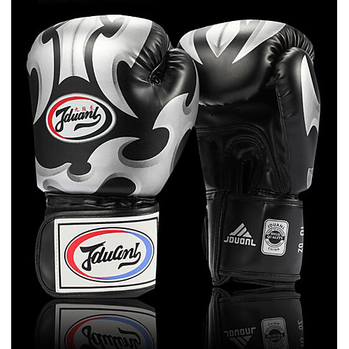 

Боксерские перчатки Для Бокс Полный палец Защитный PU Черный