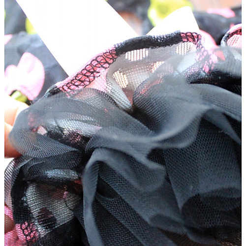 фото Собаки коты животные платья одежда для собак бант черный полиэстер костюм назначение лето свадьба Lightinthebox